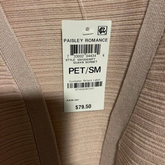 JM Collection Dip Dyed Tie Front Textured Cardigan - Picture 4 of 6